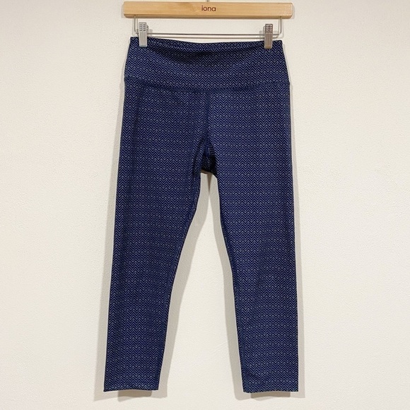 SPLITS 59 Navy Crop Legging - Picture 1 of 4